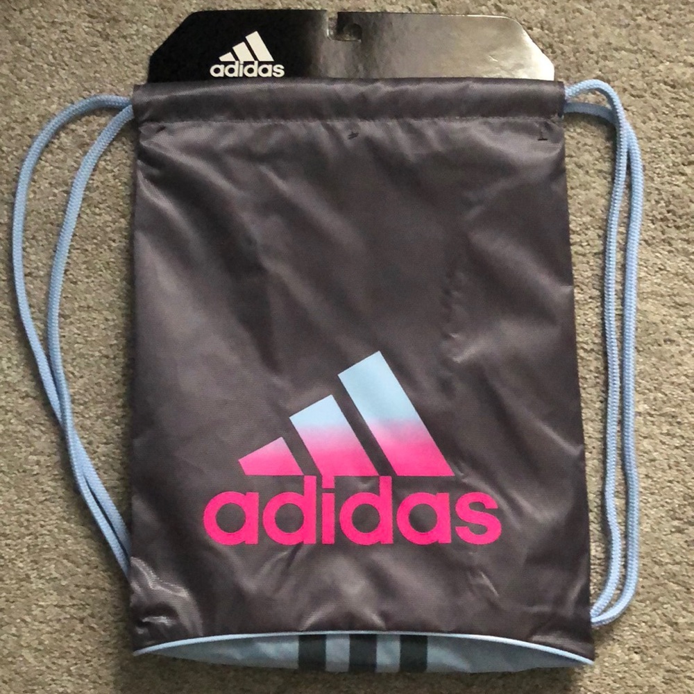 Adidas drawstring bag